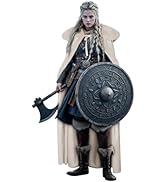 Joukavor Renaissance Velvet Cape with Viking Fur Collar for Women Halloween Costume
