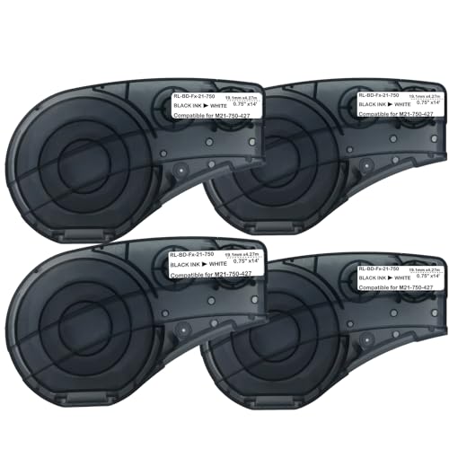 XR9WE Cartucho con cinta de etiqueta, negro sobre blanco, cinta de etiquetado compatible para impresora de etiquetas portátil Casio KL120 60 100 750 780 820 7000 7200 8100 P1000 HD1, 26 pies de