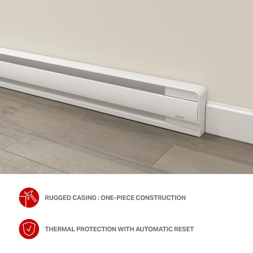 Image of Stelpro Brava Electric Baseboard Heater - 1500W 120V - AB61501W - White