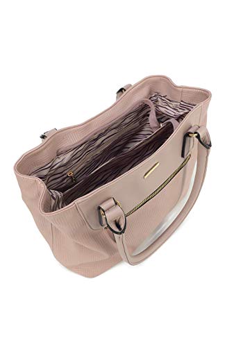 Bolsa De Ombro Tiracolo ,Gash, Feminino, Rosa, G