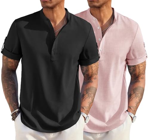 Image of Lymio Men Shirt || Kurta Style Shirt|| Half Sleeve || Solid Kurta Style (Available Also Packs) (Short-Kurta)