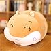 FGRSD Nouveau Huggable Mignon Hamster Souris en Peluche Oreiller en Peluche Doux Animal Hamtaro Jouet poupées Kawaii Cadeau de noël pour Filles Enfants Enfants A 45 cm