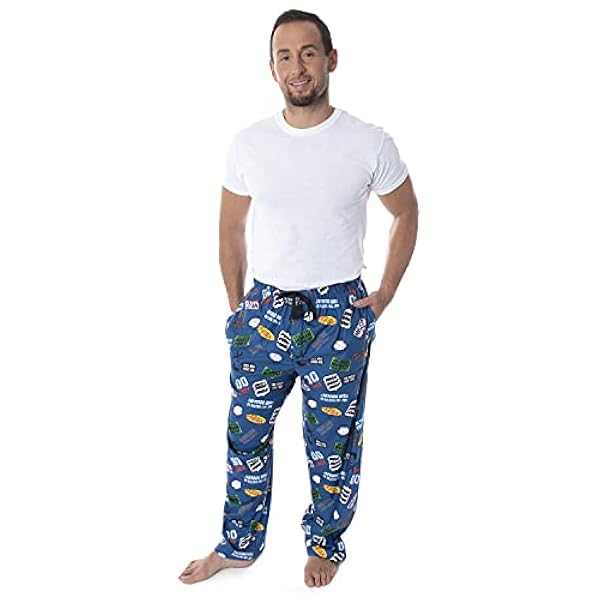 Seinfeld TV Series - Pantalones de pijama para adultos, diseño temático de espectáculo para hombre