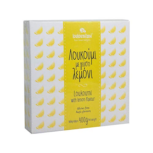 Loukoumiland Greek Delights "Loukoumi", Lemon flavor, 400gr