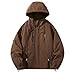 Mens Windbreaker Jackets Hooded Lightweight Casual Waterproof Rain Jackets Outdoor Raincoat Fashion Fall Shell Jacket