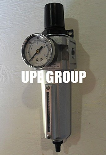 1/2" Heavy Duty Pressure Regulator/Particulate Filter Water Trap w/Auto Drain