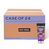 John Frieda Frizz Ease Secret Weapon Touch-Up Crème, Smoothing Cream for Flyaways, Frizz-Free & Split Ends, Infused with Avocado Oil to Seal in Moisture and Eliminate Flyaways, 1 Oz, Pack of 24