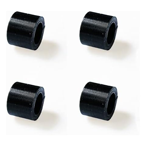 PIAOLGYI Replacement Spare Rubber Rollers for Cricut Maker,Accessories Compatible with Cricut Maker,4 Pack(Black) Cover