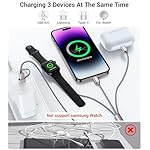 Temdan for Travel Essentials,3 in 2 USB C Cable for Apple Watch Charger/iPhone 17 Charger/Lightning,Multi Charging Cable Cord,Vacation Camping Essentials,Portable Designed for iWatch &iPhone 16-12-4FT - Image 4