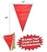 100 Foot Pennant Flag Banner | 48 Weatherproof Flags | Party Supplies for Decoration | Multicolor Pack of 1