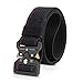 Produktbild LumiSyne Taktischer Gürtel Breit Herren 1.5" Heavy Duty Taillengürtel Einstellbare Nylon Arbeitsgürtel mit Metallschnalle Schnellverschluss für Molle Draussen Sport