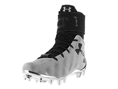 Under Armour Men's C1N MC Football Cleat Metallic Silver/Black Size 11 M US