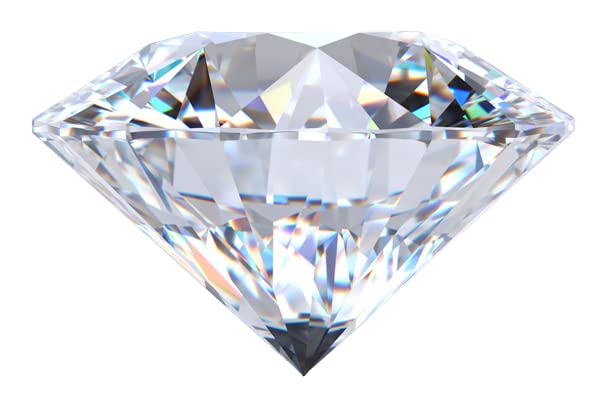 Zircon blanc naturel 1,45 carat AAA+ haute joaillerie pour bague et pendentif