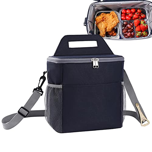 Strand-Kühlrucksack – Wasserabweisende Thermotasche mit gepolstertem Griff, Outdoor-Oxford-Stofftasche mit seitlicher Netztasche, tragbarer Camping-Lunch-Halter von Lynsay – Bild 10