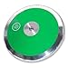 TC Green Mystique Track and Field Mens Discus 1.6k - 1.6kg Discus - High School Boys Throwing Discus - Making it an Ideal top-Tier Choice for Beginning throwers.