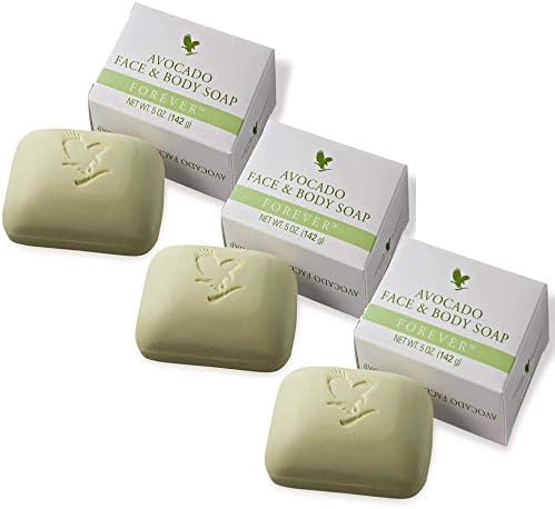 Avocado Face & Body Soap, Pack of 3