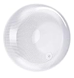 Tamaño: 27x27x15 cm Climprofesional. Portarrollos de papel higiénico industrial con dispensación central controlada. Transparente y resistente
