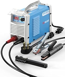 YESWELDER Stick Welder,125Amp Hot Start ARC Welder Machine,Digital Display IGBT Inverter MMA Welder,110/220V Dual Voltage Portable Welding Machine