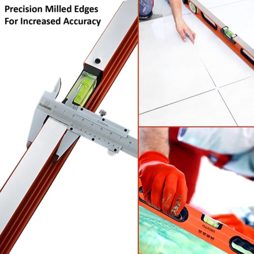 Image of Harden 600mm Aluminum Level with Rotating Vial Professional Series - 580511
