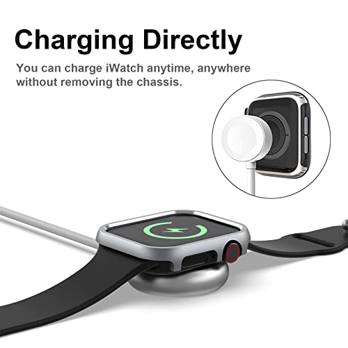 Miimall Case Compatible with Apple Watch Series 9/Series 8/Series 7 41mm 45mm - Image 4
