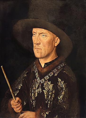 Lienzo Balduino de Lannoy Jan Van Eyck para decoración de pasillos y salones 1