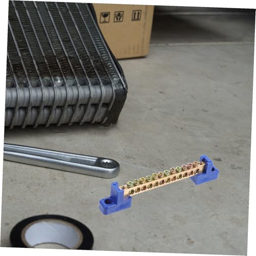 Bloque de terminales de cobre para circuitos eléctricos con base resistente al calor 6