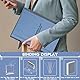 15 Blatt Thermo-bindemappen, A4 Thermobindemappen, PVC-Heizbindeumschlag, 3mm-16-25 Blatt, 6mm-36-50 Blatt, 8mm-51-70 Blatt, Blau, mit Abdeckung