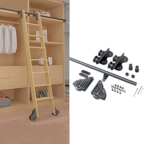 Kit de rails roulants rétractables pour bibliothèque et accès sécurisé - 3
