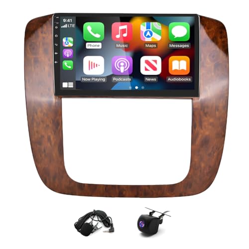 Hiolpen Android 12 for GMC Yukon Chevy Tahoe Suburban 07-12 CarPlay Radio Stereo GPS 32G QA1419X