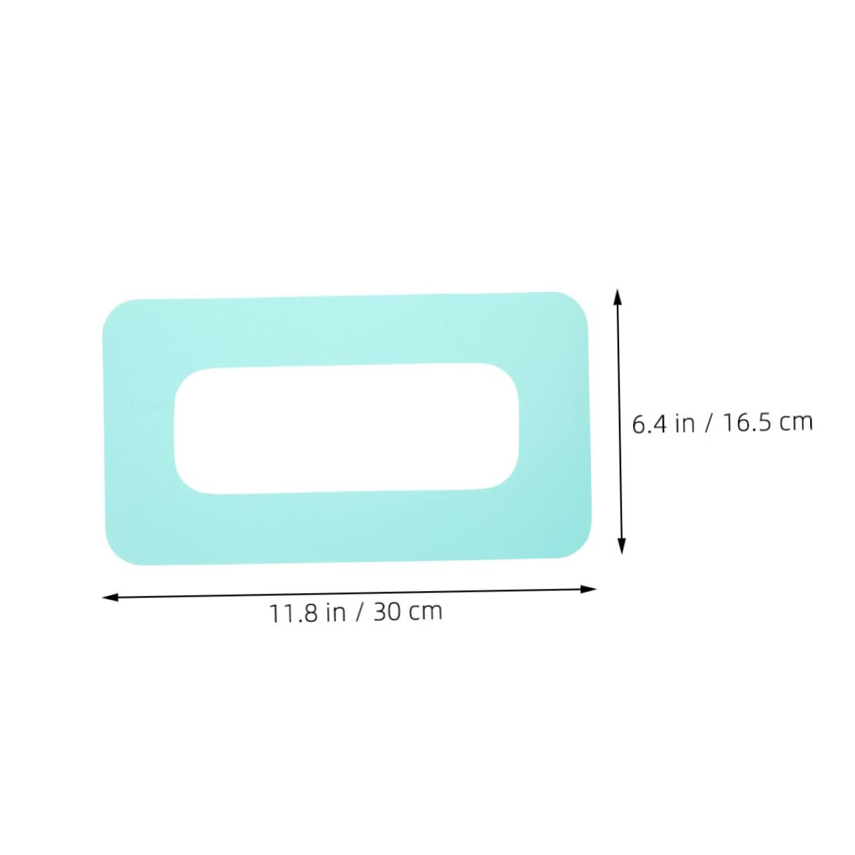 GOOHOCHY 2pcs Durable Paddle Board Fin Slot Connection Patch for Easy Maintenance Light Green Precision Engineered for Improved Handling and Compatibility with Various Sup Models