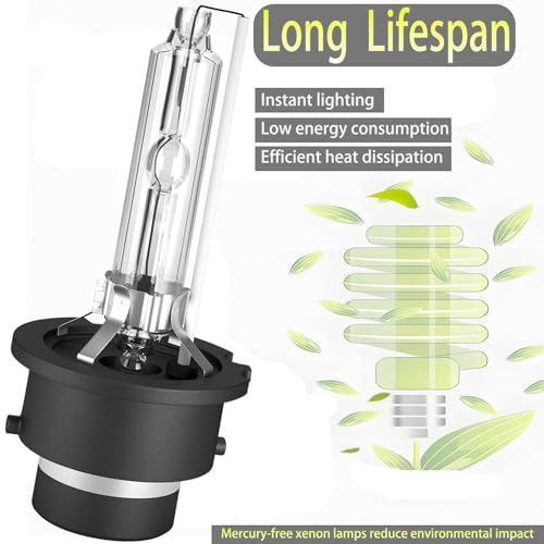 UTVPOWER D2S HID Xenon Headlight Bulbs for Acura MDX RL RDX Low Beam 2007 2008 2009 2010 2011 2012 2013 2014 2015, 6000K Bright White OEM 35W D2SC1 Bi-Xenon AFS Dipped Lights Headlamp, 2 Pack by UTVPOWER - Used condition - Image 5