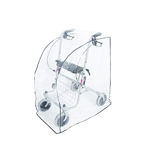 Rollator-Garage, Rollator Schutabdeckung, Rollatorzubehör, Gehilfe Abdeckung, Abdeckhaube, Wetterschutz, Schutzhaube, Seinorenhilfe, Kunststoff, 84 x 60 x 79 cm