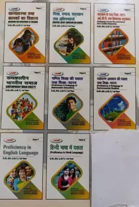 New Edition J. B. T. 1st Year D. EL. ED. In Hindi Language Jbt First Year Books In HINDI Set Of 8 Books (Paperpack, Hindi, B. D Vij)