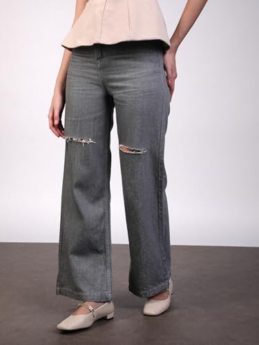 Image of Urbano Fashion Women's Regular Fit High Rise Jeans