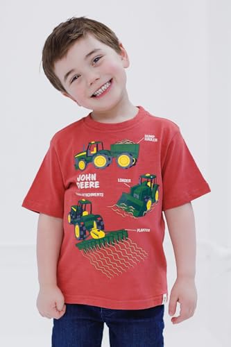 Image of John Deere Truck T-Shirt Toddler to Little Kid Sizes (2T - 7-8)