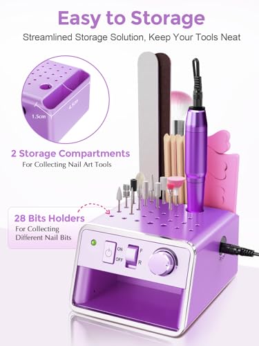Kit eléctrico portátil para manicura y pedicura miniatura 5