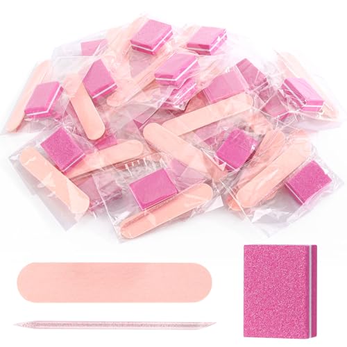 24 Sets Disposable Manicure Kit, Individually Package Nail Kit,Ma...