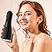 Water Dental Flosser for Teeth, 4 Modes Rechargeable Cordless Oral Irrigator 300ML Water Tank IPX7 Waterproof Portable Electric Flossers for Deep Cleaning and Gum Care, Home Travel Use, Black