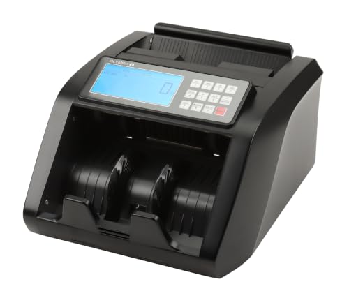 Olympia NC 440 Compteur de billets avec détection UV MG IR DD de faux billets, 1 000 notes/min, fonction additionnel et par lot