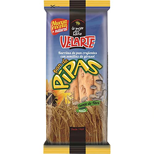 Velarte Artesanas pan de pipas bolsa 50 gramos (Caja de