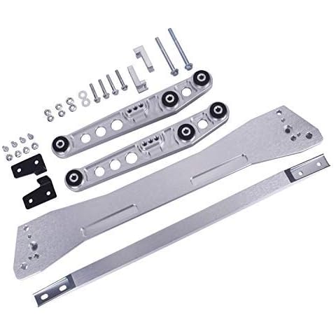 AOKAILI Al Rear Control Arm Subframe Brace Tie Bar Fit 94-01 Integra/92-95 Civic Cover
