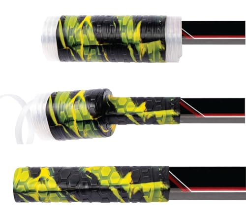 StickGrip® Hexagon Series - Advanced Baseball & Softball Bat Grip - Easy Installation, Durable HydroFlex 2.0 Polymer, Weather-Resistant, High-Performance Grip