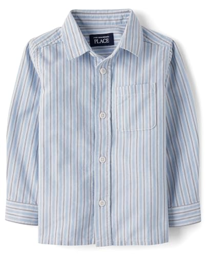 Children's Place Baby Boys' Oxford Button Down Shirt