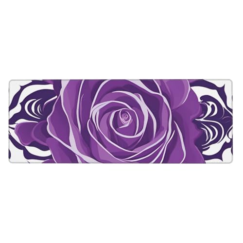 Tapis de souris 80x30 cm bords cousus et base caoutchouc antidérapante