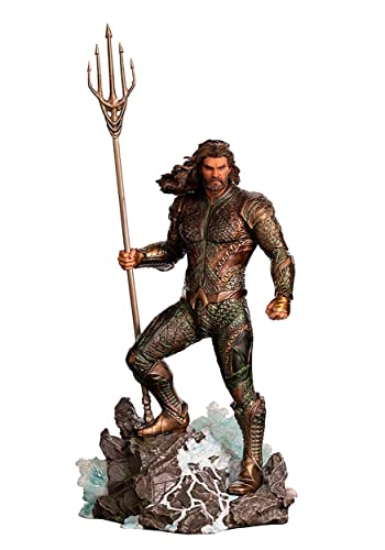 Iron Studios- Zack Snyder Justice League Aquaman 1/10 Estatuas, Multicolor (83436)