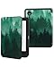 Produktbild MoKo Hülle für Tolino Shine Color/Shine 5(2024)/Shine 4(2022) & Kobo Clara BW/Color/2E 6", Ultra Slim Lightweight Auto Wake/Sleep Cover Folio für Kobo Clara 6" 2024, Grüner Wald