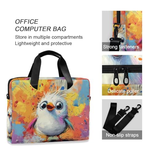 Funda para Laptop 15.6 pulgadas con diseño de pájaro miniatura 6