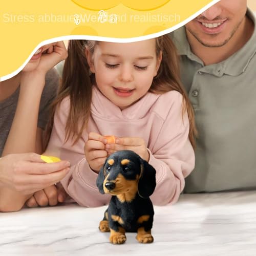 Dackel Kuscheltier, Dackel Kuscheltier Groß, Plüschfigur Mini Stofftier In Einer Kleinen Box, Für Kinder Baby Mädchen Junge