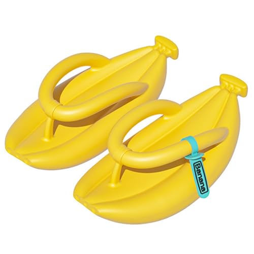 Sandales de douche banane antidérapantes et imperméables en EVA