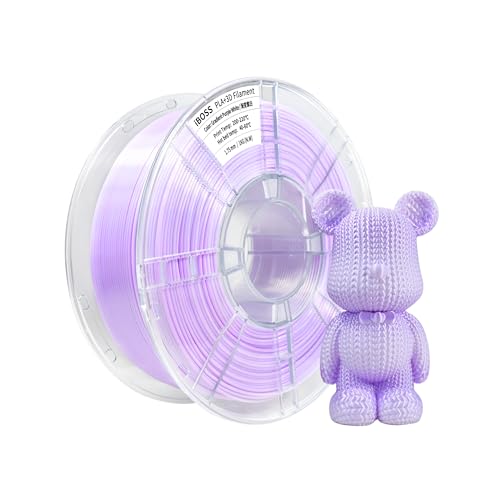 iBOSS Silk Gradient PLA Plus (PLA+) 3D Printer Filament 1.75+/- 0.03mm, 1kg (2.2lbs) Spool Bi-Color 3D Printing Filament